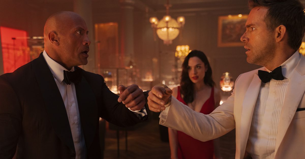 🕹️Revisión de Red Notice la nueva película de Netflix y The Rock es